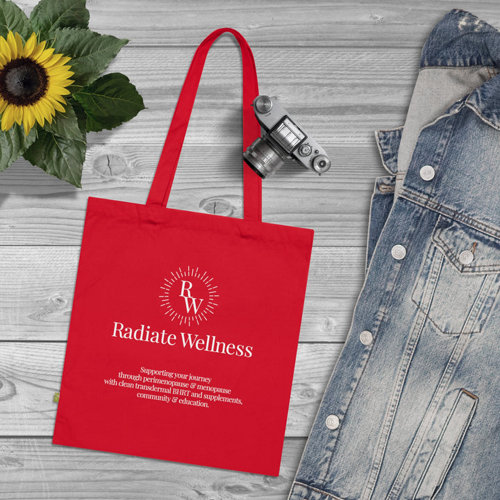 Radiate Wellness Organic Cotton Tote Bag