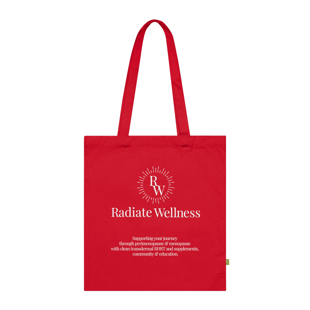 Radiate Wellness Organic Cotton Tote Bag