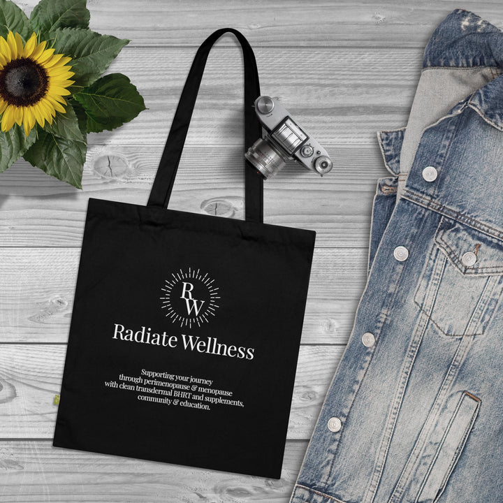 Radiate Wellness Organic Cotton Tote Bag