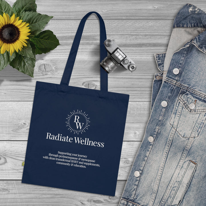 Radiate Wellness Organic Cotton Tote Bag