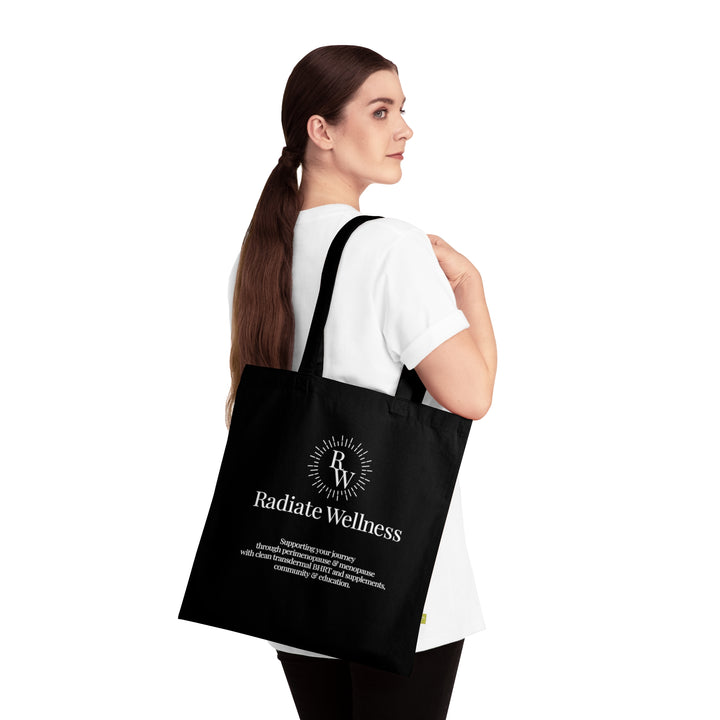 Radiate Wellness Organic Cotton Tote Bag